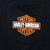 Vintage Harley Davidson Temple Texas Long Sleeve Pocket Tee Shirt Size XL