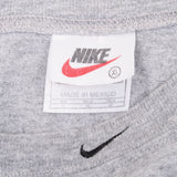 VINTAGE NIKE CENTER SWOOSH GREY TANK TOP TEE SHIRT 2000S XL