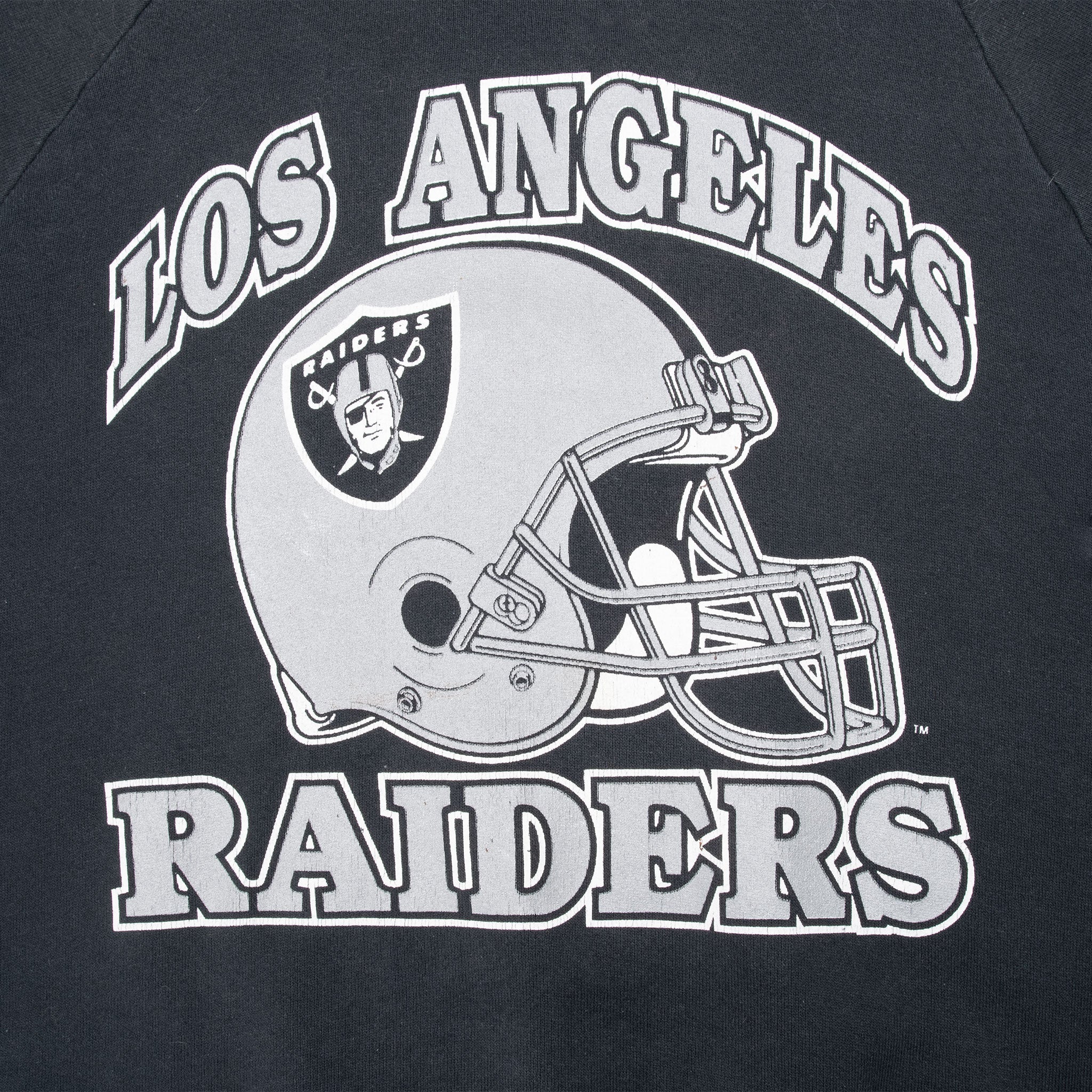 Vintage Nfl Los Angeles Raiders Early 1990S Sweatshirt Large Made In Usa