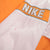 VINTAGE NIKE PULLOVER WINDBREAKER ORANGE & WHITE JACKET 1990S SIZE LARGE