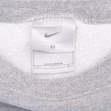 Vintage Nike Classic Swoosh Grey Sweatshirt 2000S Size Medium