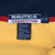 Nautica Competition L/G neck label and Made in USA care tag inside yellow fleece
