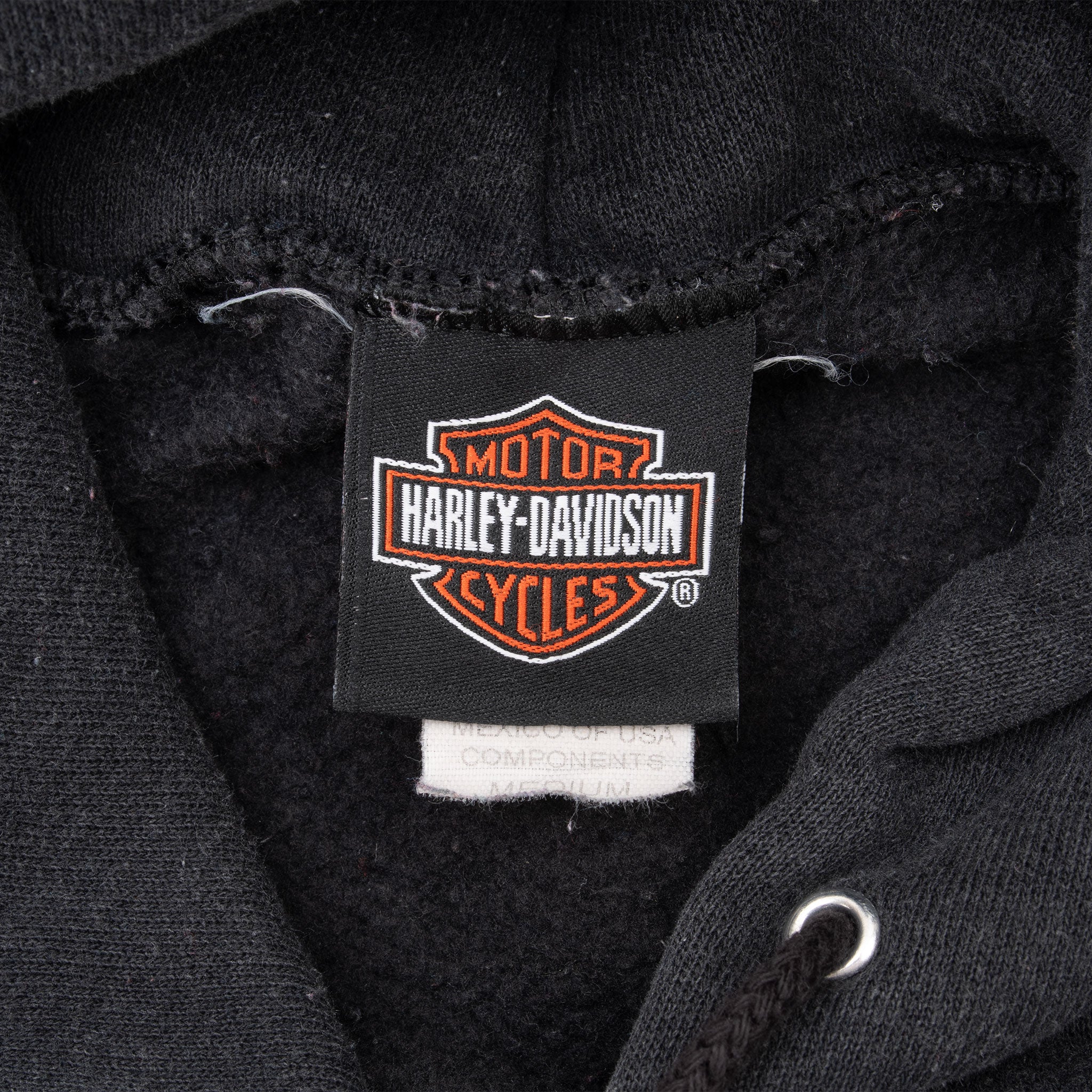 Vintage Harley Davidson Milwaukee Hoodie Sweatshirt 2002 Size Medium