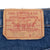 Beautiful Indigo Levis 505 Jeans Made in USA with a medium blue wash.  Size on Tag 32X34 Actual Size 32X33 Back Button #552