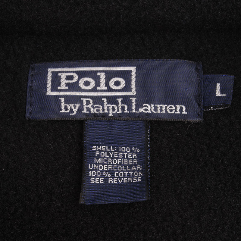 Vintage Polo Ralph Lauren Fleece Golf Jacket Size Large