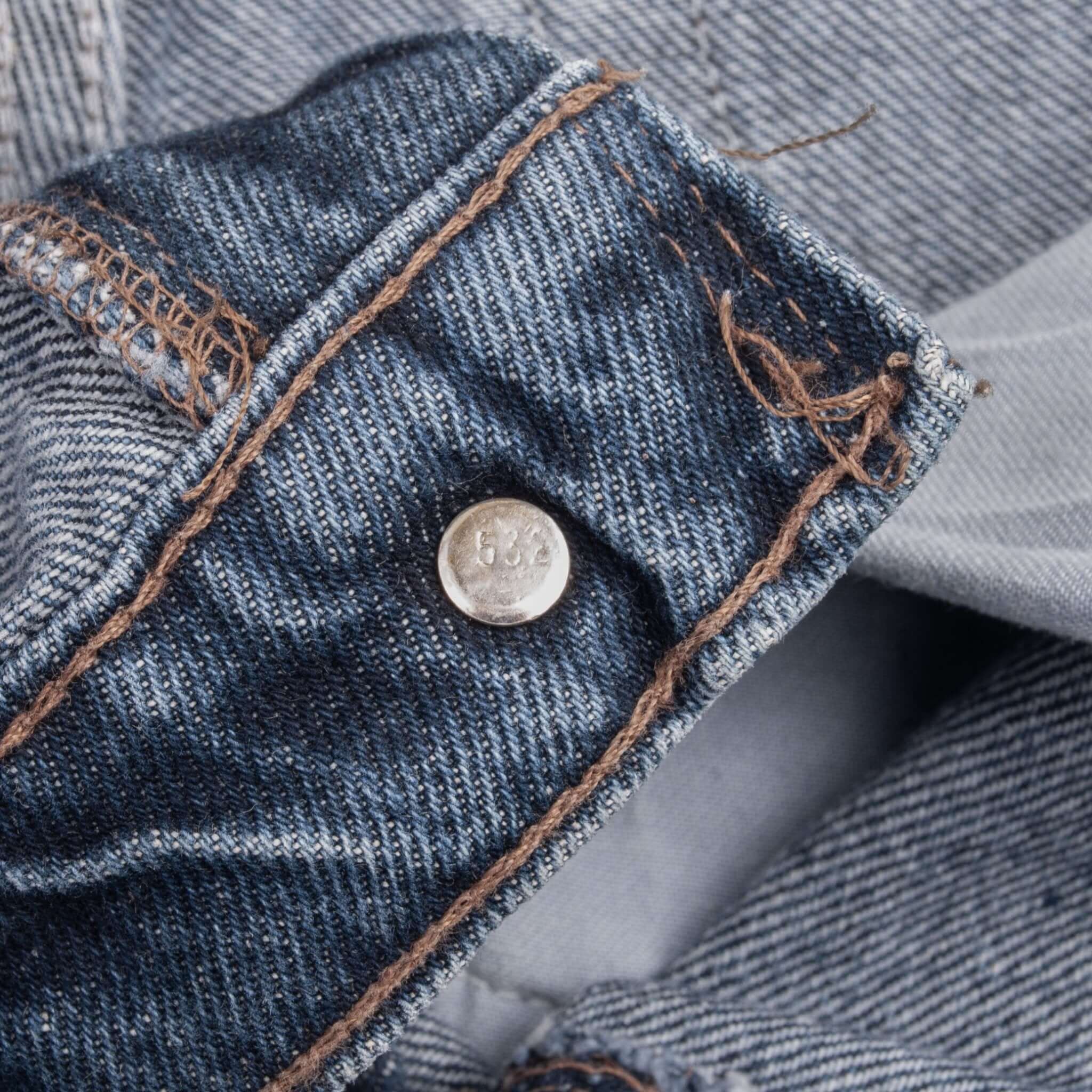 Beautiful Levis 505 Jeans Made in USA with a medium Gray wash.  Size on Tag 36X32  Back Button #532