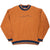 VINTAGE NIKE BIG SWOOSH EMBROIDERED BROWN SWEATSHIRT 1990S SIZE XL