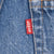 Beautiful Indigo Levis 517 Jeans With Blue Bar Tacks 1980s Made in USA with Medium Wash Talon Zipper  Size on tag 32X32 Actual Size 31X31 Back Button #2