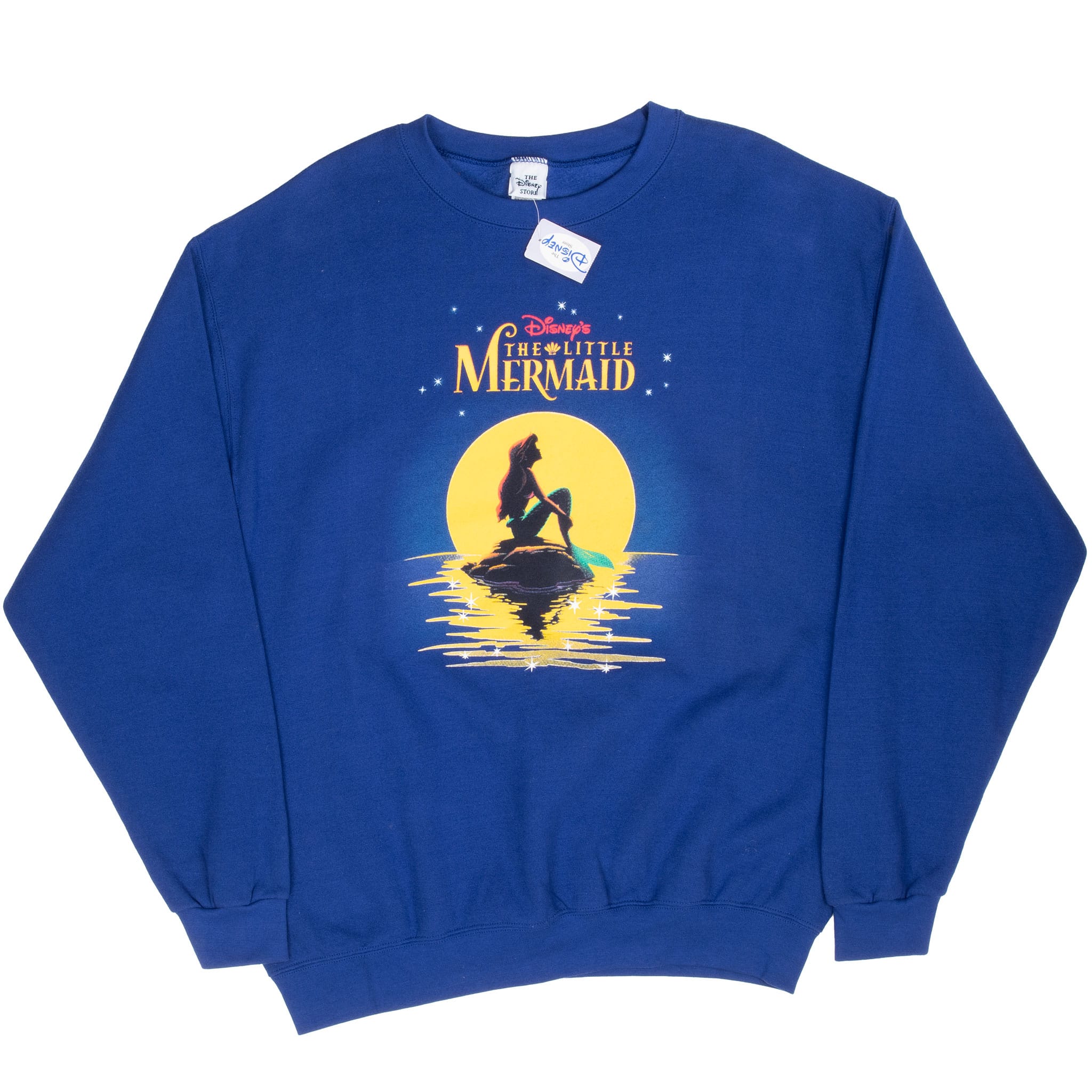 VINTAGE DISNEY THE LITTLE MERMAID 1990S SWEATSHIRT XL MADE IN USA DEADSTOCK
