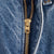 Beautiful Indigo Levis 517 Jeans With Blue Bar Tacks 1980s Made in USA with Medium Wash Talon Zipper  Size on tag 32X32 Actual Size 31X31 Back Button #2