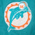 Vintage Nfl Miami Dolphin Hooded Windbreaker Starter Jacket 1990S Size Large Made In USA