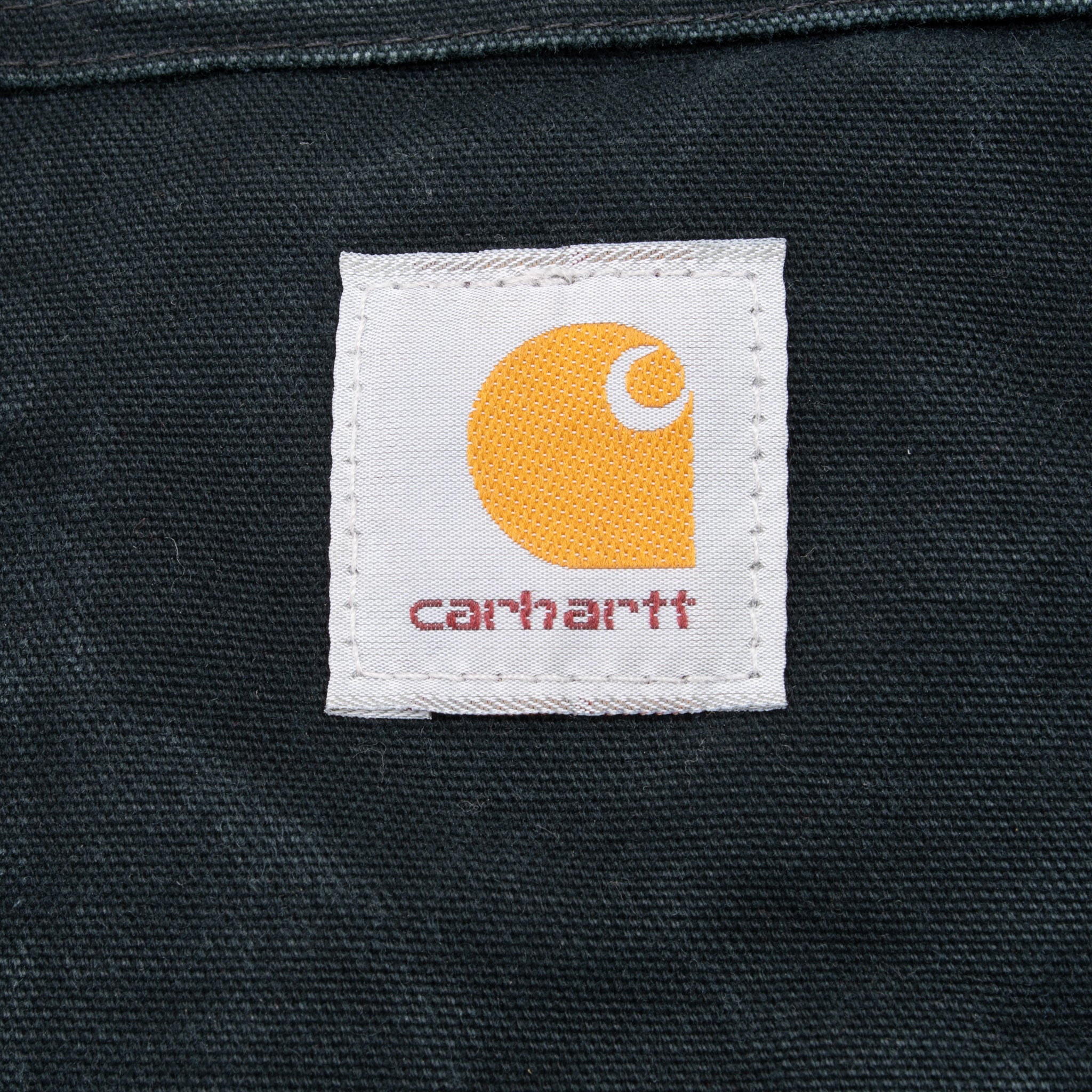 Vintage Carhartt Traditional Arctic Quilt Lined Jacket C03BLK 2000S Size 36 Made In Usa