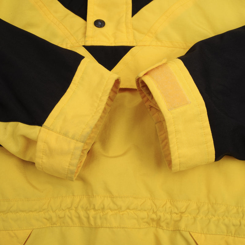 Vintage The North Face Yellow Pullover Ski Jacket Size Large