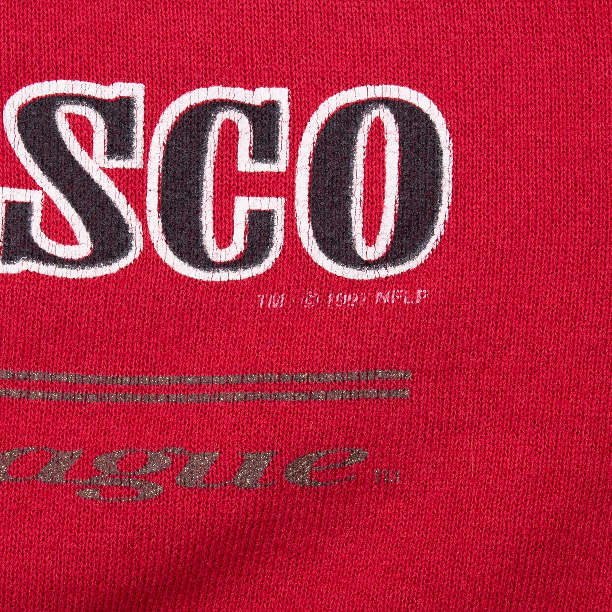 Vintage Nfl San Francisco 49Ers 1992 Sweatshirt Size Large Made In Usa