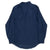 VINTAGE POLO RALPH LAUREN NAVY BLUE LINEN SHIRT SIZE MEDIUM
