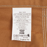 Vintage Carhartt Carpenter Double Knee Sandstone Pants 1990S 32X36 Deadstock B01BRN