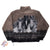 Vintage Animal Print Wild Horses Outback Fleece Jacket Size Large Deadstock
