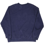 Vintage Nike Spellout Navy Blue Crewneck Sweatshirt 2000S Size XL