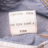 VINTAGE LEVIS 501 JEANS INDIGO SIZE W27 L29 MADE IN USA