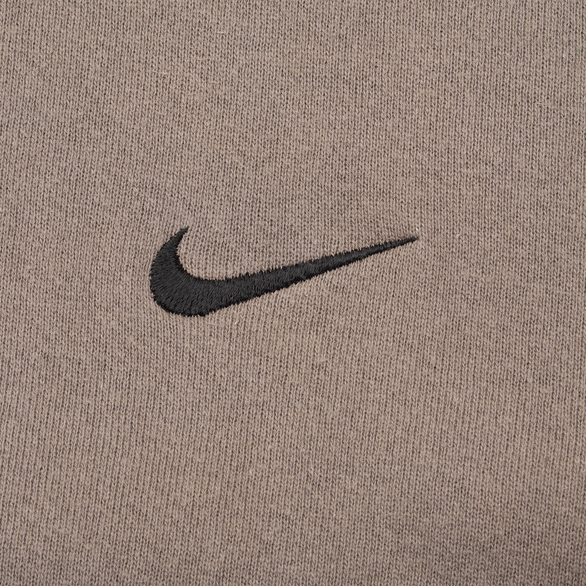 Vintage Nike Classic Swoosh Khaki Sweatshirt 1990S Size XL Made In Usa