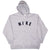 Vintage Nike Spellout Grey Full Zip Hoodie Sweatshirt 2000S Size Large
