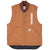 VINTAGE CARHARTT QUILT LINED BROWN VEST JACKET V01BRN 2019 MEDIUM DEADSTOCK