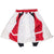 Vintage Adidas White Red Black Windbreaker Jacket 1990S Size Medium