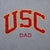 Vintage Usc Dad Russell Grey Crewneck Sweatshirt 1990S Size 2XL