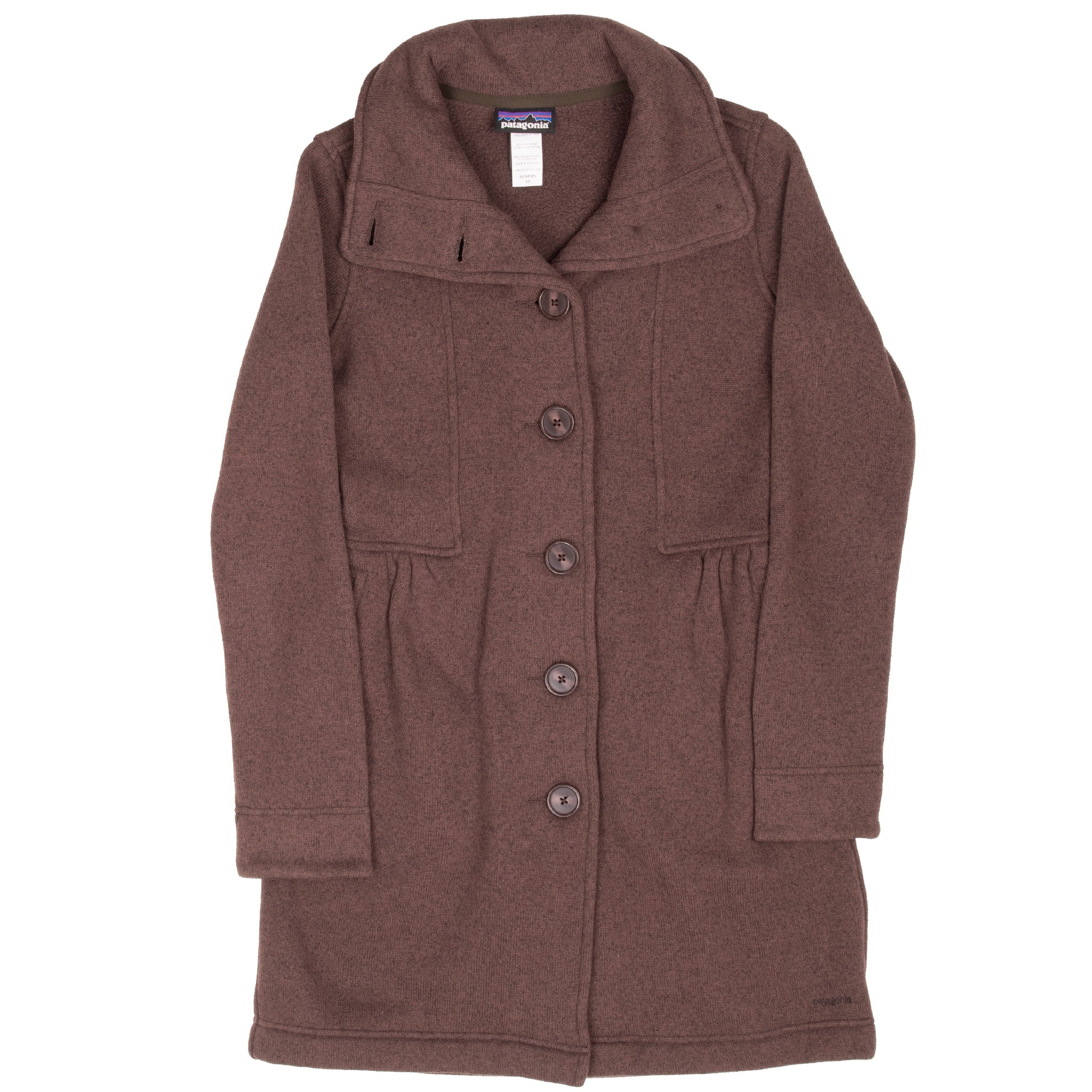 Vintage Patagonia Java Brown Better Sweater Fleece Coat 2014 Size Xs Womens

STY25656