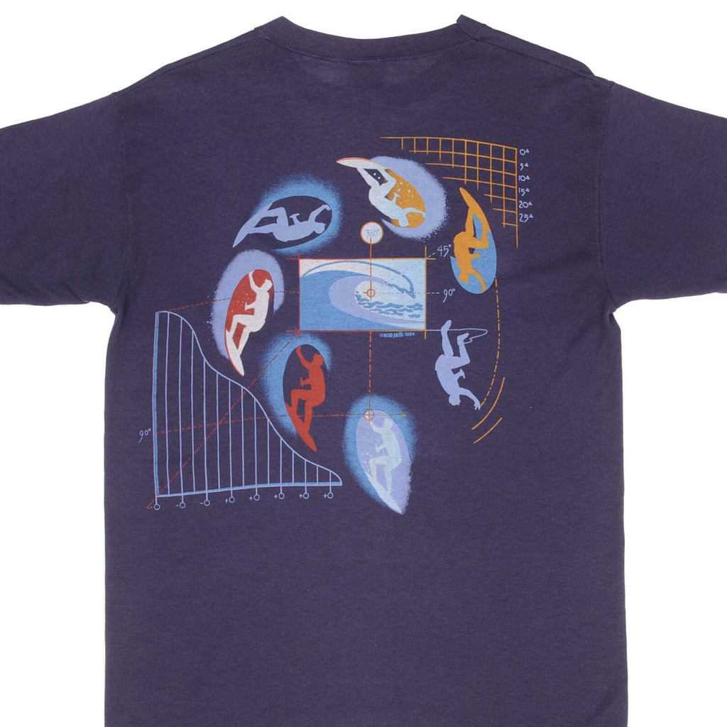 Vintage Ocean Pacific Surfing Tee Shirt Size Medium Made In USA