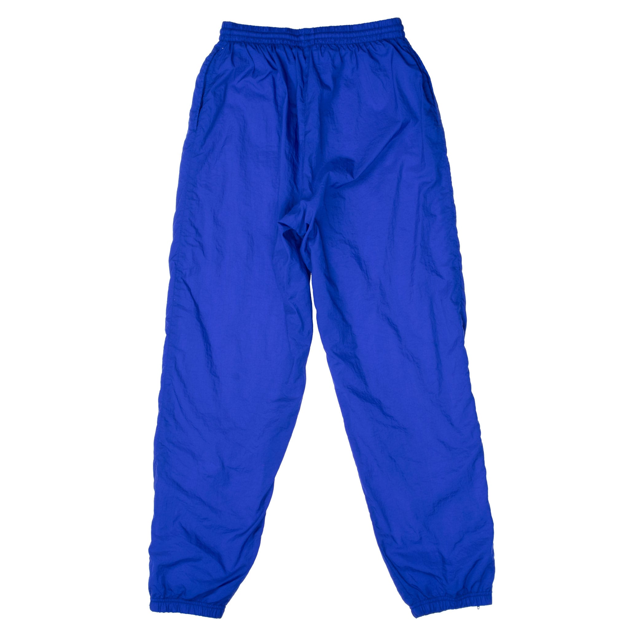 VINTAGE NIKE BLUE PURPLE TRACK PANTS  1990S SIZE LARGE WOMAN