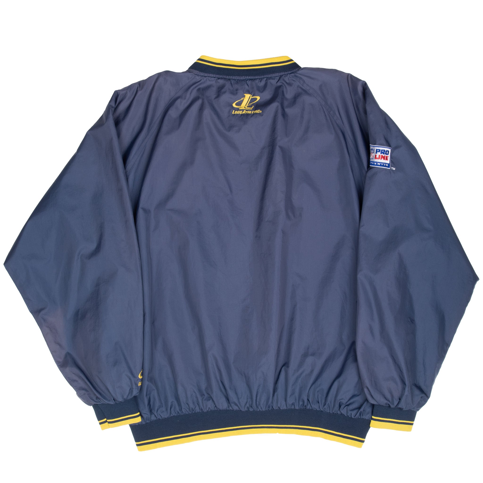 Vintage Nfl San Diego Chargers Pullover Windbreaker Jacket 1990S Size XL