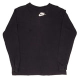 Vintage Nike Soccer Long Sleeve Tee Shirt Late 1980S Size Medium Made In USA With Single Stitch.