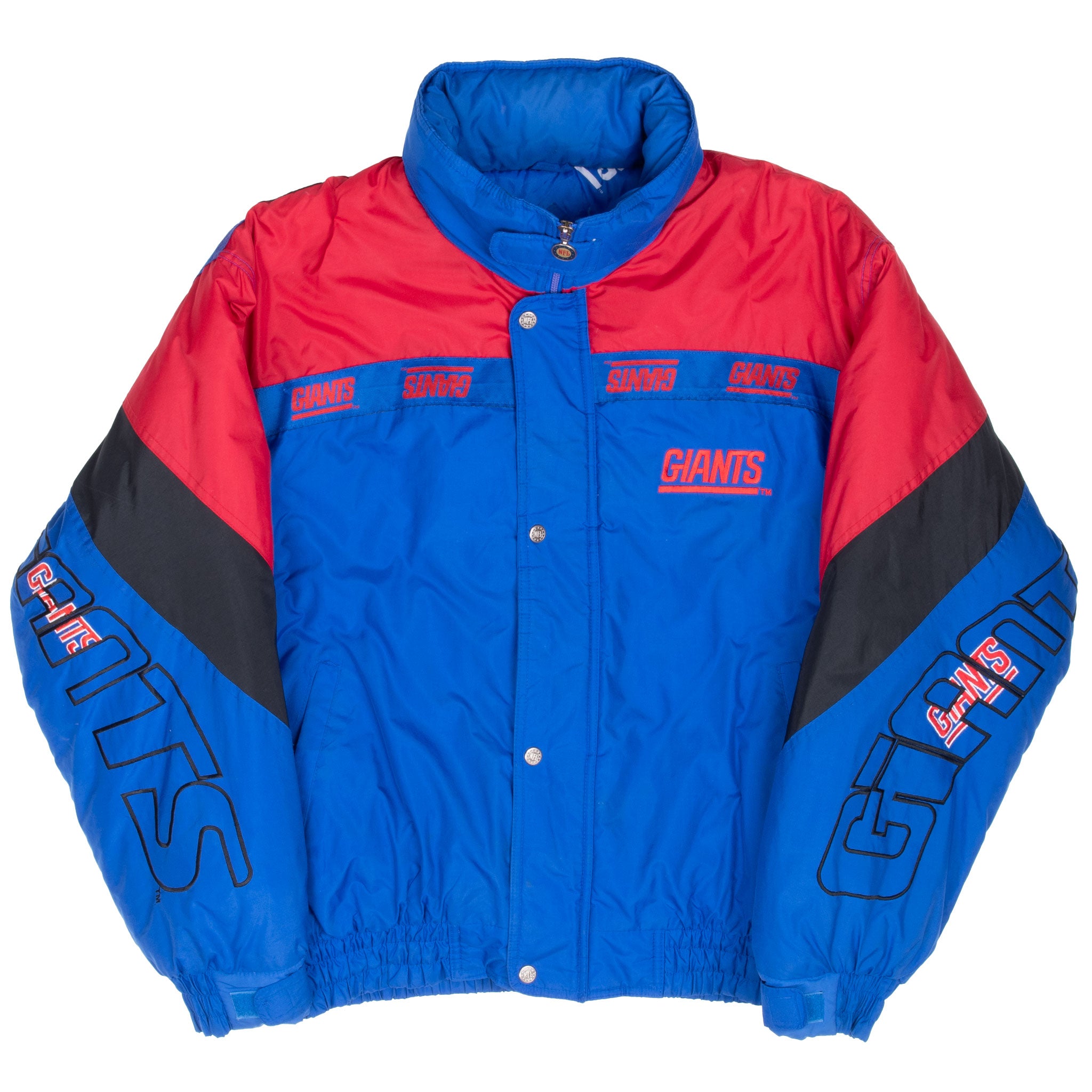 Vintage Nfl New York Giants Puffer Jacket 1990S Size XL