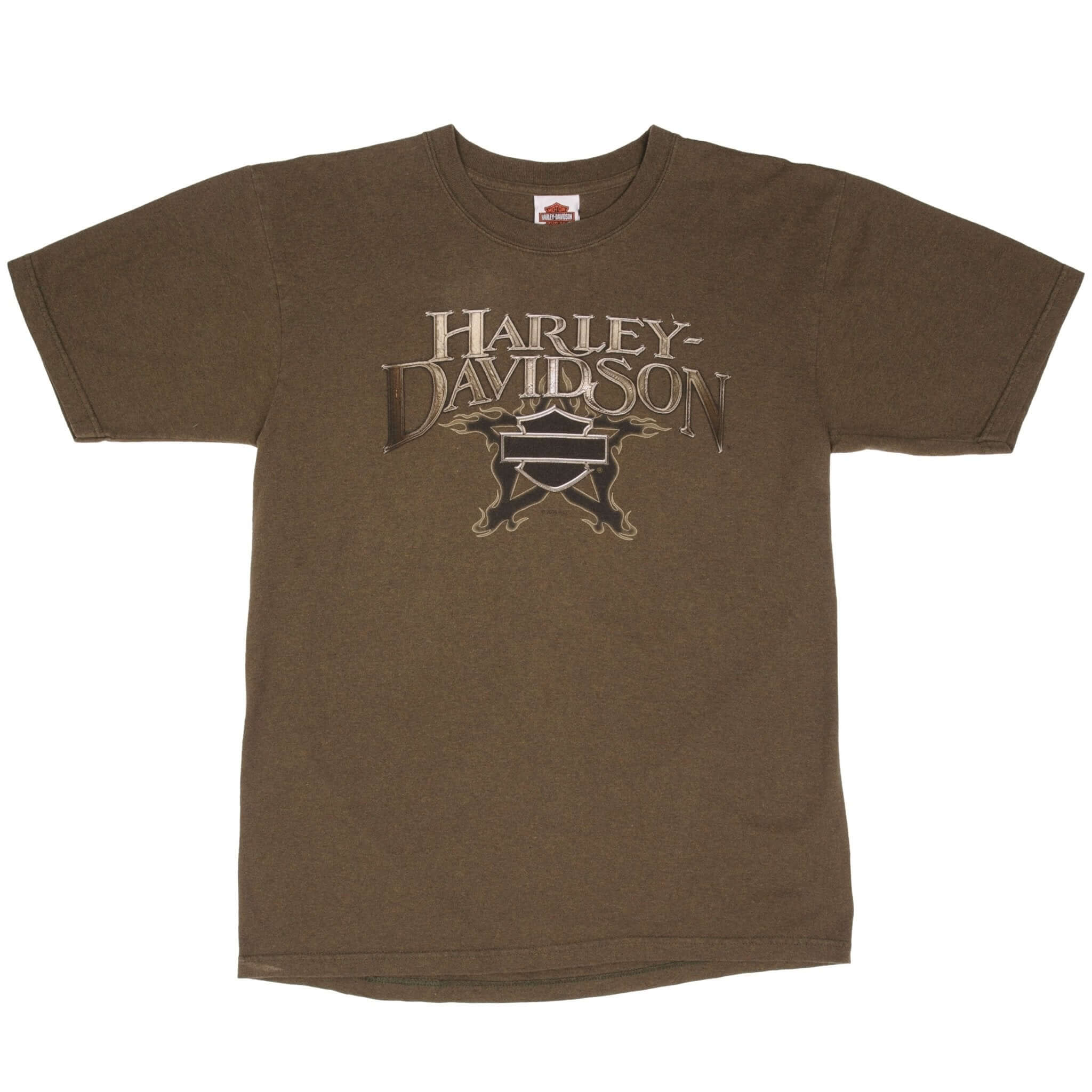 Vintage Harley Davidson Newbern NC Tee Shirt 2009 Size Large Made In USA