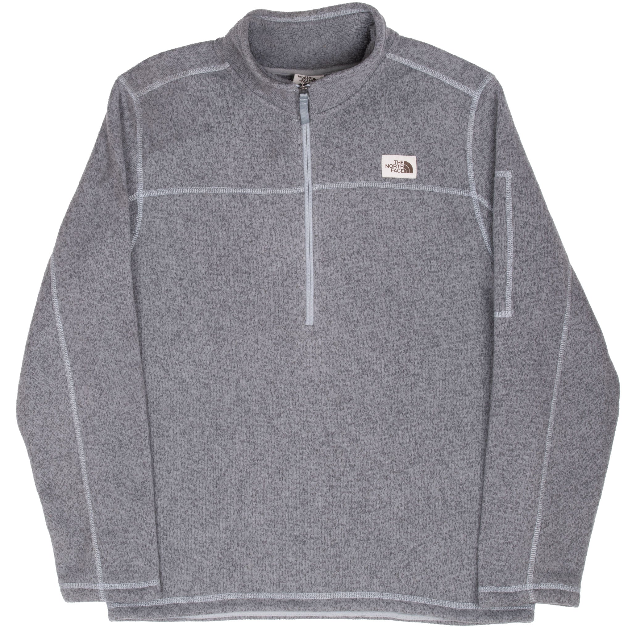 Vintage The North Face Grey Gordon Lyons Quarter Zip Jacket 2020 Size Large