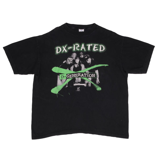 Vintage WWE World Wrestling Federation D-Generation X Dx Rated Tee Shirt 1998 Size XL