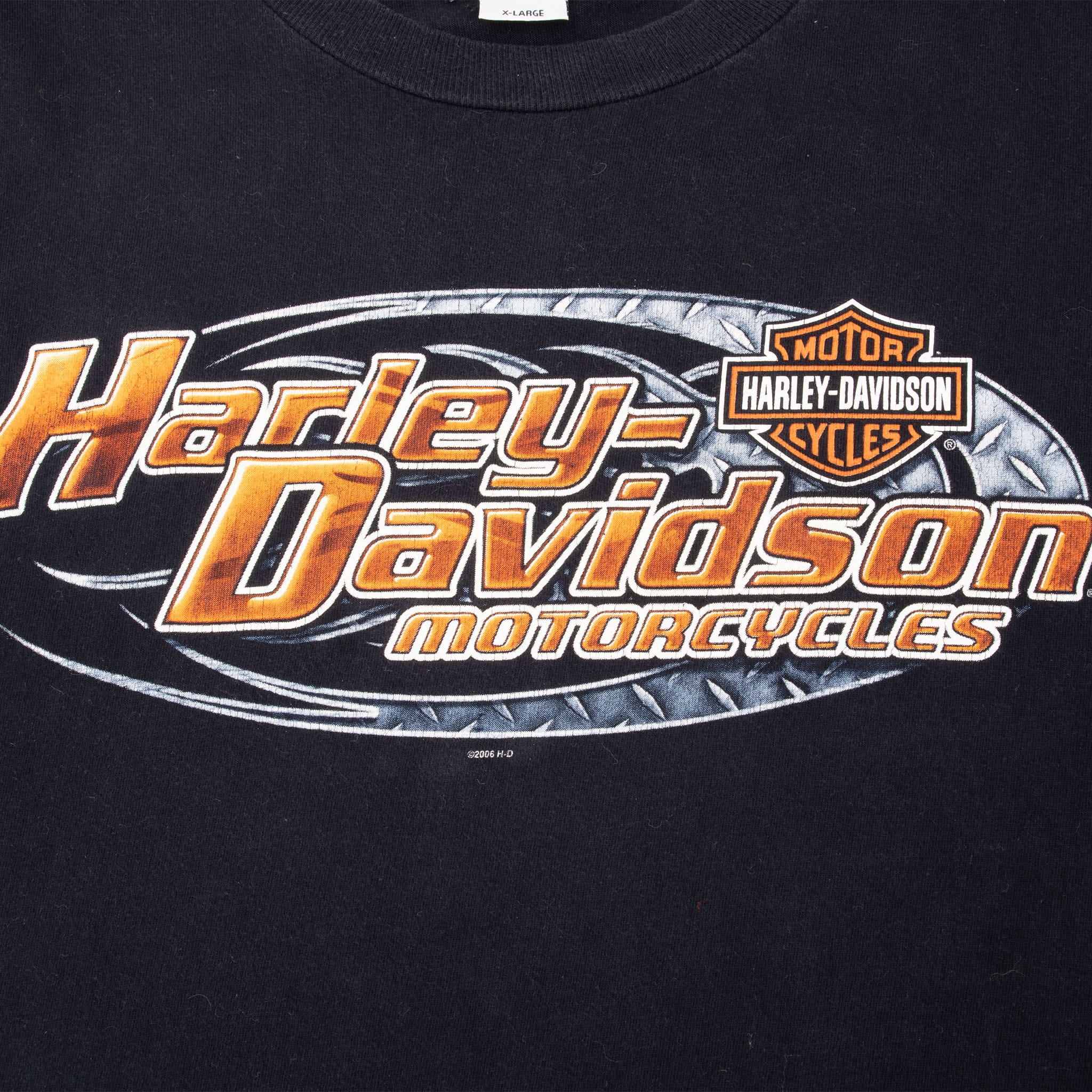 VINTAGE HARLEY DAVIDSON MIDLAND ODESSA TEXAS 2006 TEE SHIRT XL MADE IN USA