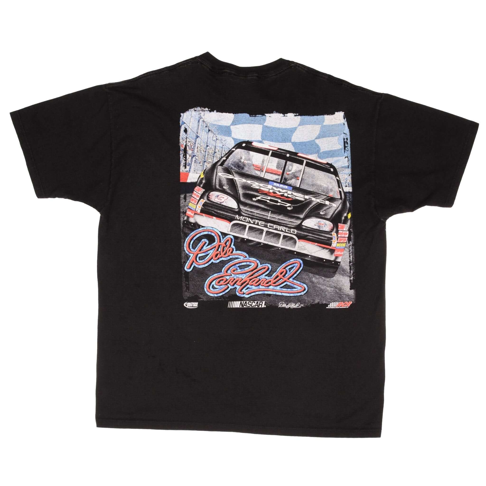 Vintage Nascar Dale Earnhardt A Tough Act To Follow 1990S Tee Shirt Size Large Made In USA