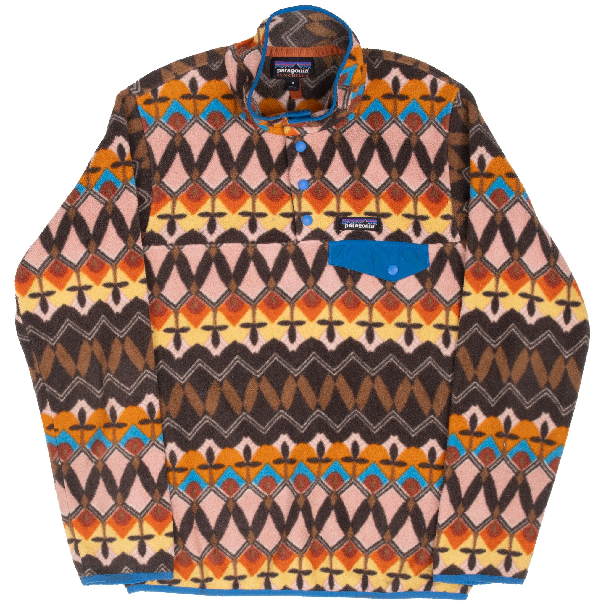 Vintage Patagonia Monogram Snap T Synchilla Womens Fleece Jacket 2021 Size Small

STY25455