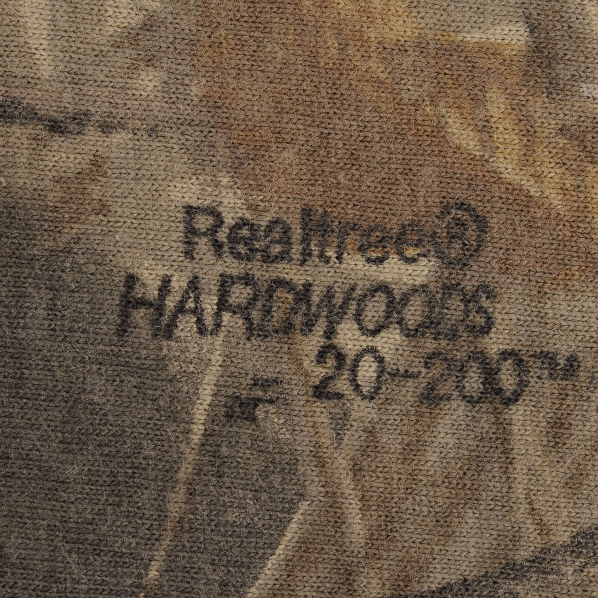 Vintage Hunting Realtree Hardwoods Camo Long Sleeve Pocket Tee Shirt Size 2XL Made In USA