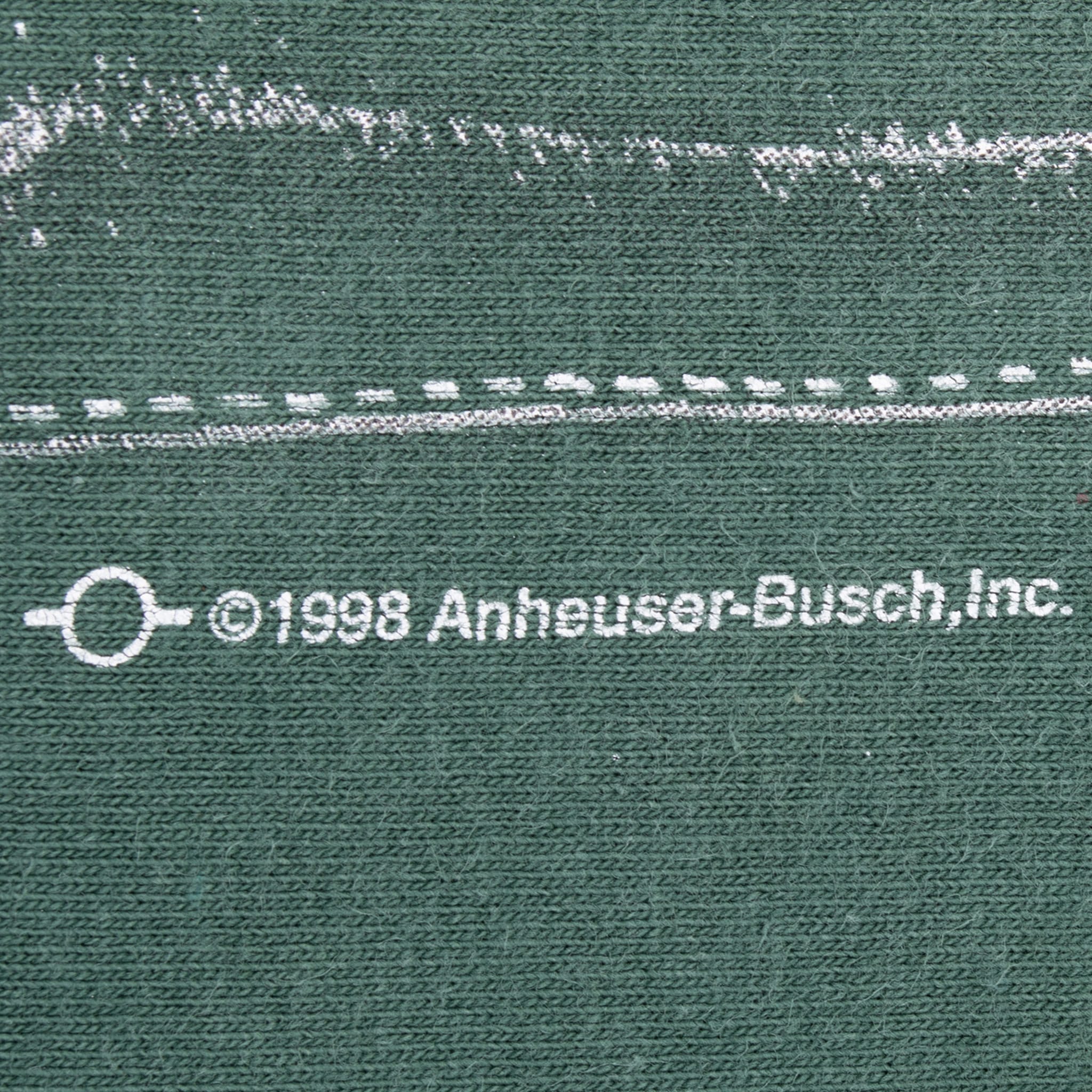 VINTAGE BUDWEISER FERRET FROGS TEE SHIRT 1998 SIZE LARGE
