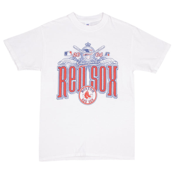 Vintage Mlb Boston Red Sox Champions 2004 Tee Shirt Size Medium