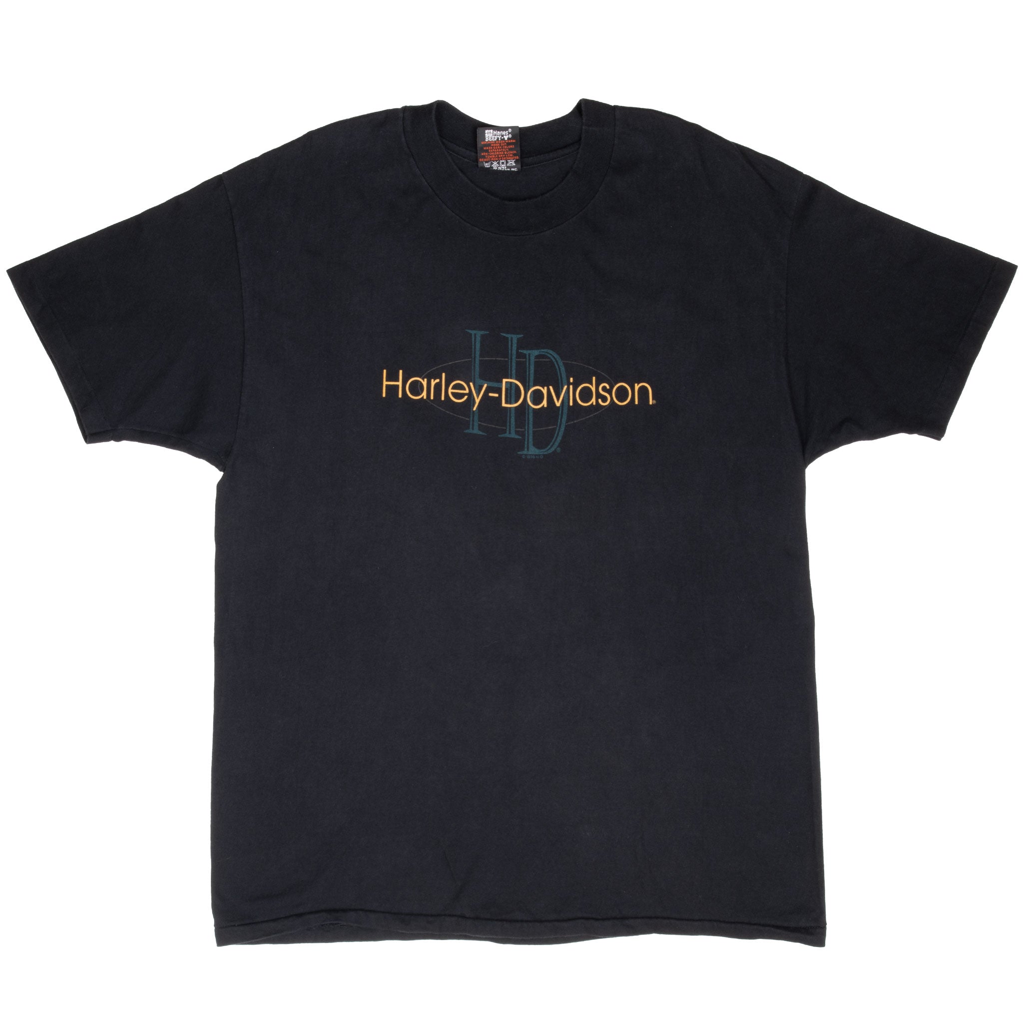 Vintage Harley Davidson Savannah Tee Shirt 1996 Size XL Made In Usa With Single Stitch Sleeves