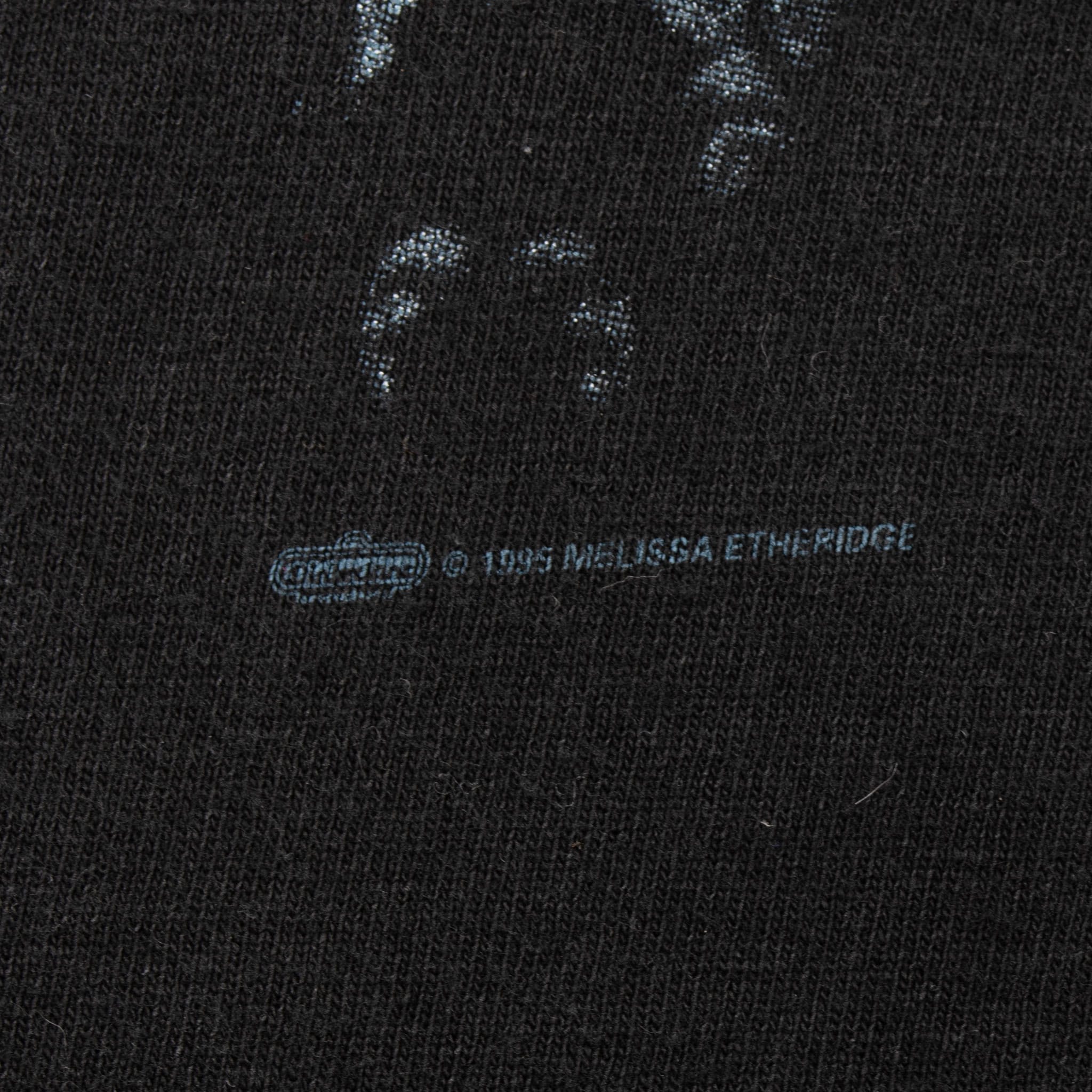 VINTAGE MELISSA ETHERIDGE TOUR CREW 1995 TEE SHIRT SIZE XL