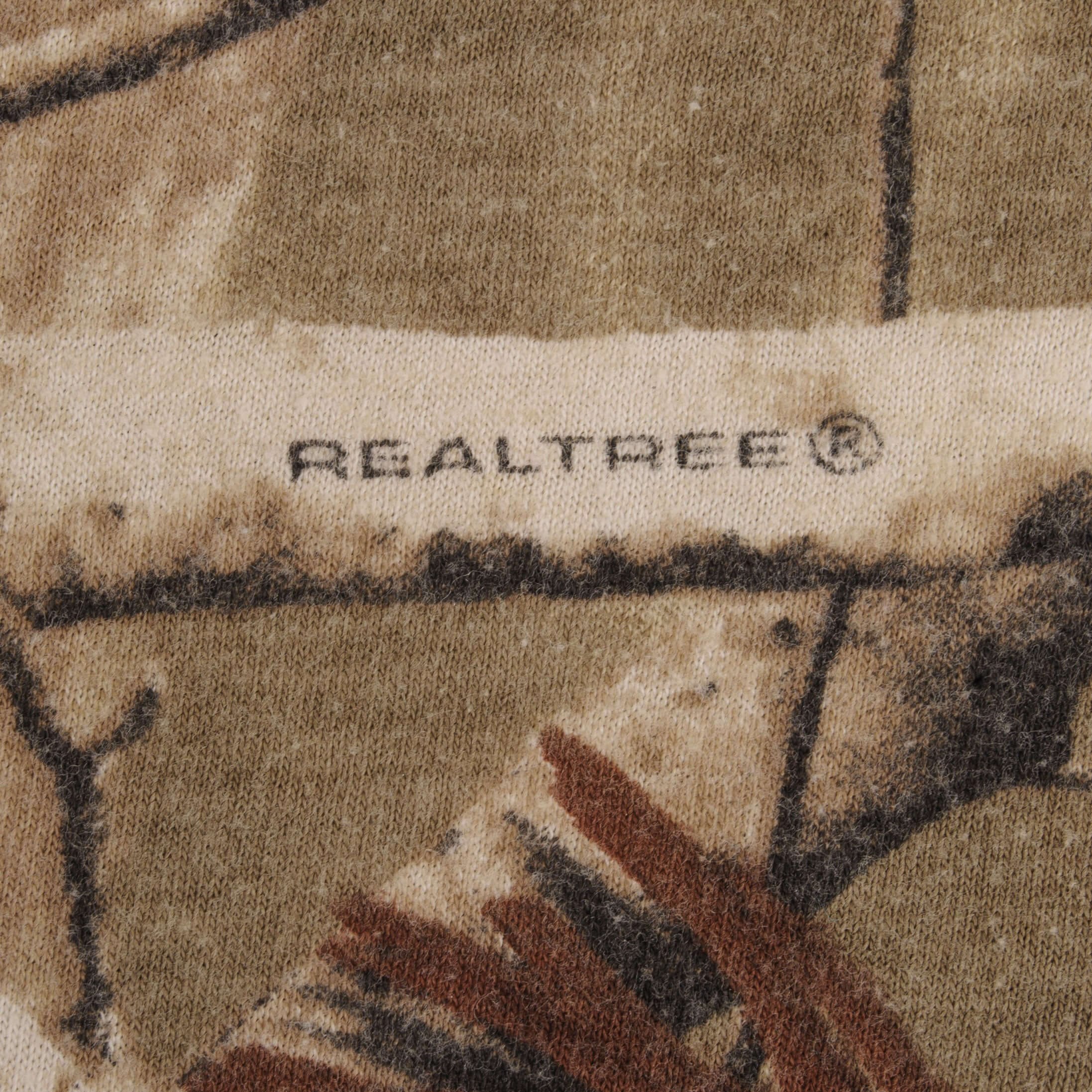 Vintage Hunting Realtree Aphd Camo Long Sleeve Pocket Tee Shirt Size Medium