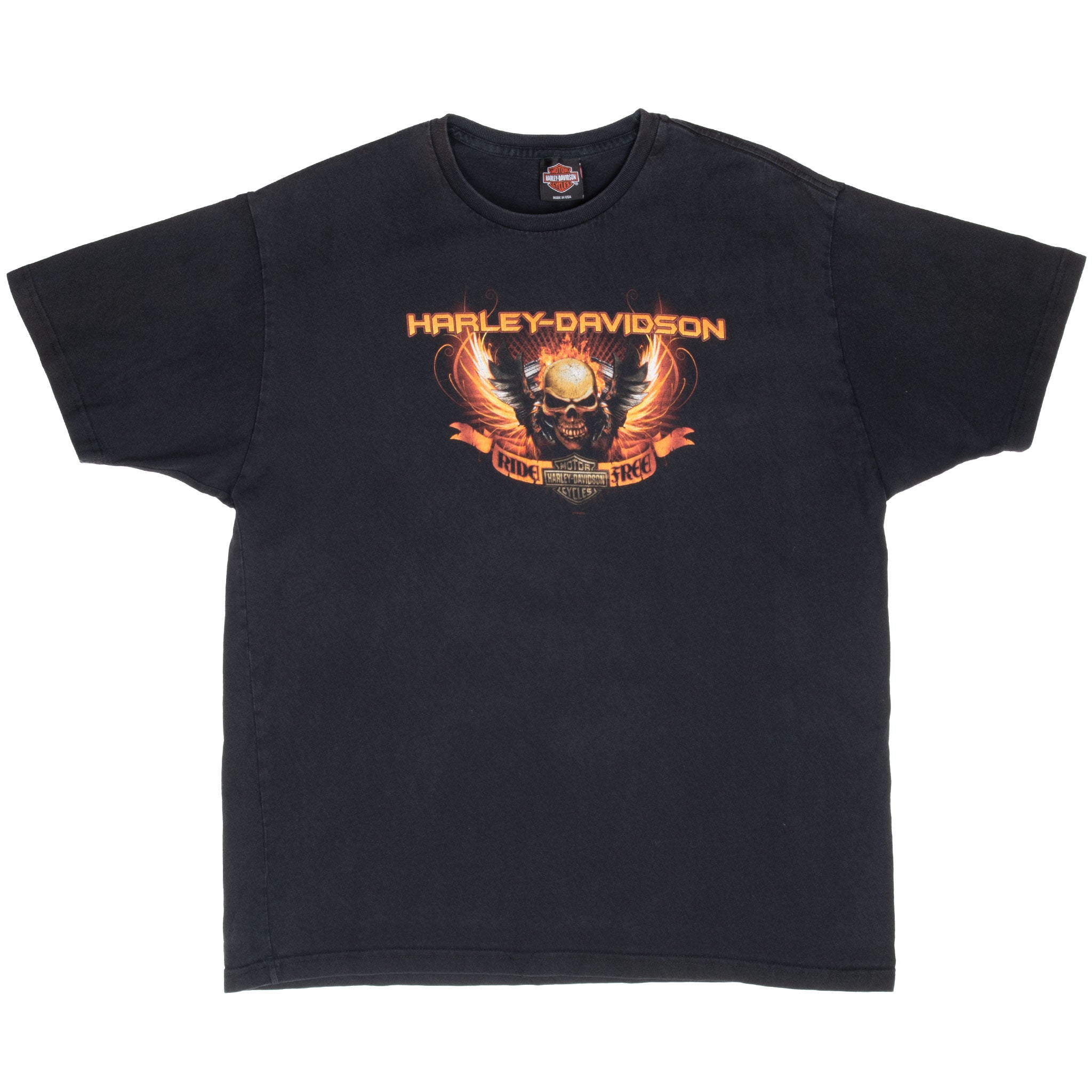 Vintage Harley Davidson San Antonio Texas Tee Shirt 2014 Size XL Made In USA