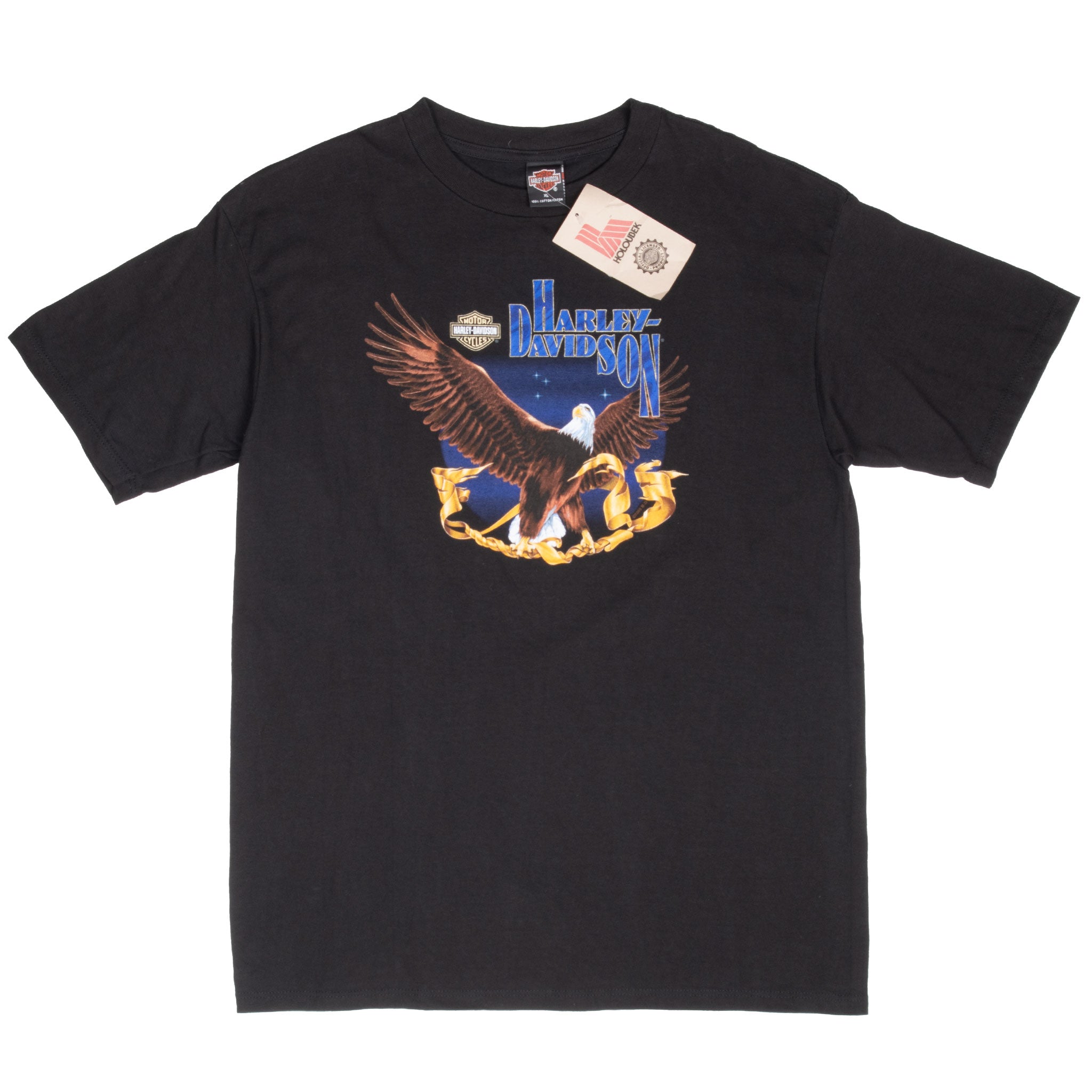 Vintage Harley Davidson Morion Illinois 2000 Tee Shirt Large Made In Usa Deadstock