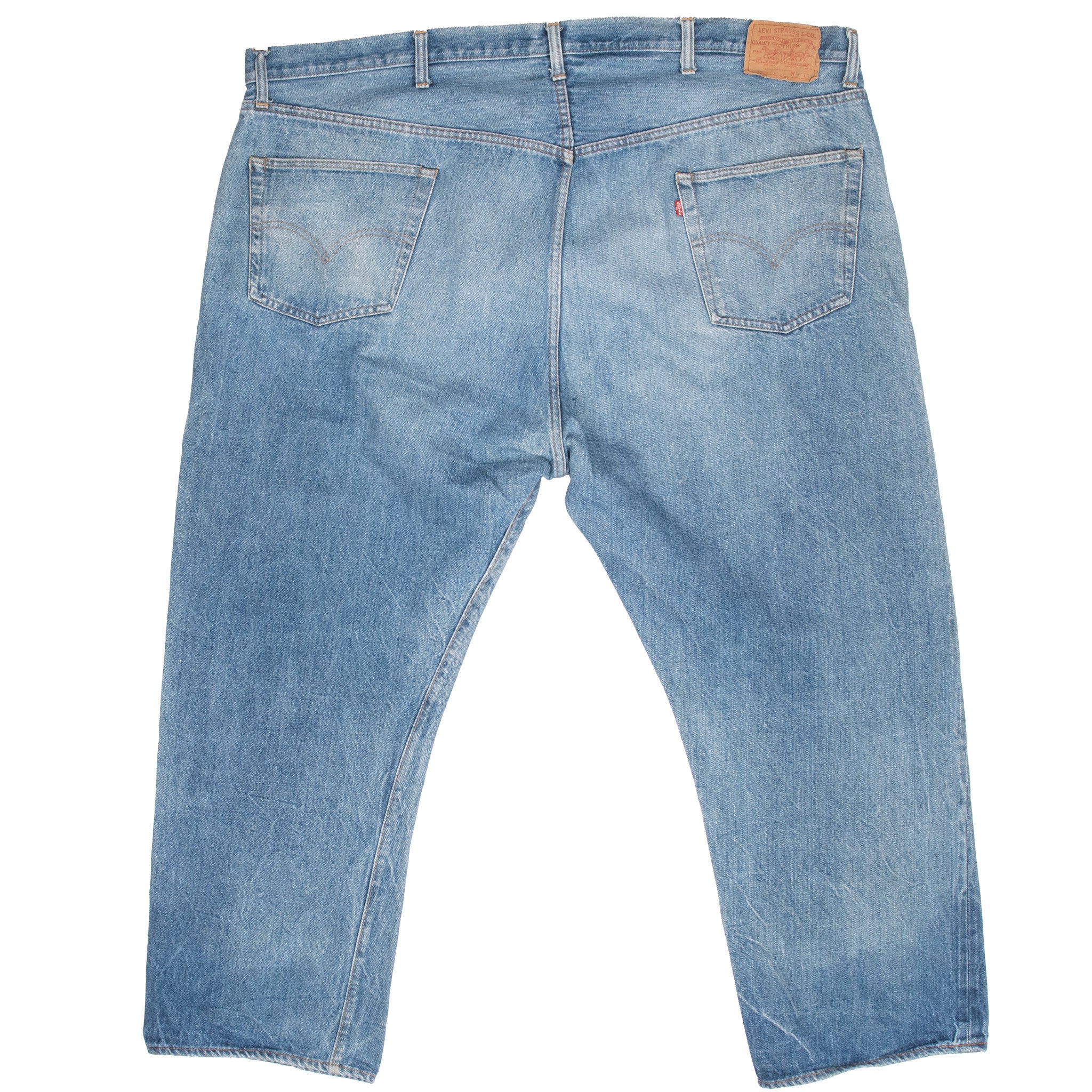 Vintage Levis 501 Jeans Indigo 1970S Selvedge Redline Size 52X28 Made In Usa

Size Tags is 56X32 Actual Size is 52X28

Back Button #6