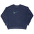 Vintage Nike Big Swoosh Navy Blue Sweatshirt 1990S Size 2XL Made In Usa